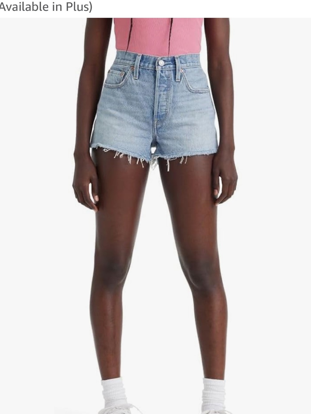 Levi's Women's 501 High-Rise Denim Shorts – Light Blue (“Micro Vibes”) Size 27/4